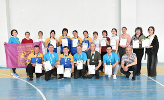 Состоялись традиционные соревнования по волейболу среди работников культуры